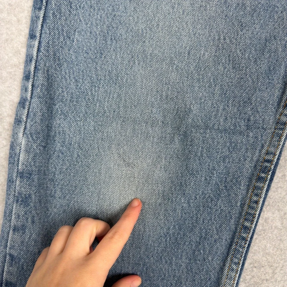 Vintage Ralph Lauren Relaxed Jeans Mens 34x32 Light Wash Blue Denim 100% Cotton